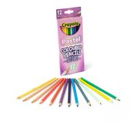 Crayola Colouring Pencils Pastel Pack 12, none