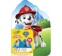 Crayola PAW Patrol Art Kit for Kids (45pcs) PAW Patrol Coloring Book Pages PAW Patrol Stickers for Kids PAW Patrol Toy Kids Gift