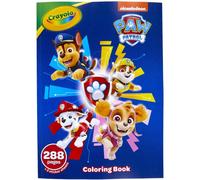 Crayola Paw Patrol Coloring Book with Stickers Gift for Kids 288 Pages Ages 3 4 5 6