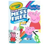 CRAYOLA Peppa Pig Color Wonder Activity Set, Mess Free Peppa Pig Coloring Pages for Toddlers, Travel Activity, Toddler Gifts, Ages 3+