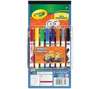 Crayola Pip Squeaks Markers (Set of 8) with 30 Page Tablet