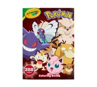 Crayola Pokémon Coloring Book, 288 Pgs, Pokémon Coloring Pages and Stickers, Gift for Kids, Ages 3, 4, 5, 6