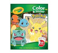 CRAYOLA - Pokemon stickers, 32 funny pages and 4 sheets of stickers, 04-2740, 1 piece (1 pack)