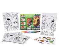 CRAYOLA POPS 3D Super Activity Set for Colouring and Creating 3D Pictures, Creative Activity and Gift for Kids, Jungle Theme, Age 6+