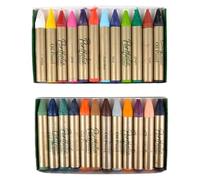 CRAYOLA Portfolio Series Water-Soluble Oil Pastels 24-Color Set (52-3624), Acrylic, Multicolour, 13.71x15.24x2.79 cm
