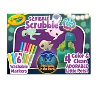 Crayola Scribble Scrubbie Glow Lagoon Pets Sea Animal Toys Gifts for for Boys & Girls 3+