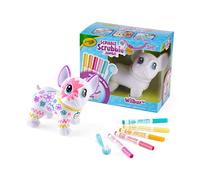 Crayola Scribble Scrubbie Jumbo Pet - Wilbur (6in) Customizable Dog Toy for Kids Arts & Crafts Stocking Stuffer 3+