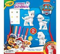 Crayola Scribble Scrubbie PAW Patrol Figurine Playset Customizable PAW Patrol Toys & Gifts for Toddlers Reusable Coloring Activity Ages 3+