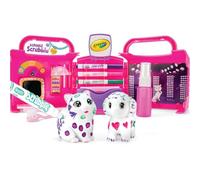 CRAYOLA Scribble Scrubbie Pets, Beauty Salon Playset with Toy Pets, Gift for Kids