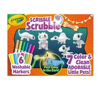 Crayola Scribble Scrubbie Pets Dinosaur Glow Combo Pack Dinosaur Toys for Kids Ages 3 4 5 6