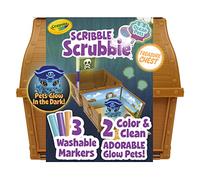 CRAYOLA Scribble Scrubbie Pets Glow Ocean Playset, Toys for Boys & Girls, Gifts for Kids, Ages 3, 4, 5, 6