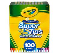 Crayola Set 100 Super Tips Washable Markers