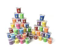 Crayola Silly Scents Dough 48-Pack - Party Favors & Kids Toys, Non-Toxic Crayola Dough Set for Creative Fun, 6 Core Colors & Bonus Neon Dough, Ideal for Classroom, Teachers, Party Packs