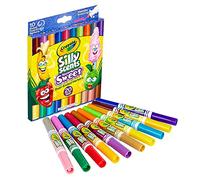 Crayola Silly Scents Dual Ended Markers, Sweet Scented Markers, 10 Count, Gift for Kids, Age 3, 4, 5, 6