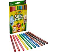 Crayola Silly Scents Fine Line Washable Markers-Assorted Colors 10/Pkg