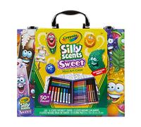 Crayola Silly Scents Mini Art Kit - Washable Scented Markers Crayons Smelly Pens 50+ Pieces