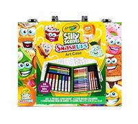 Crayola Silly Scents Mini Inspiration Art Case, Scented Crayons & Markers Set, Art Kit for Kids, Coloring Supplies, Kids Easter Basket Stuffer & Gift