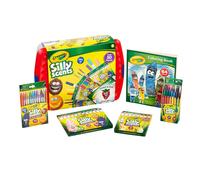 CRAYOLA Silly Scents Colouring Tub - Over 50 Scented Crayons, Markers & Pencils (Including a 64 Page Colouring Book) | Ideal for Kids Aged 3+