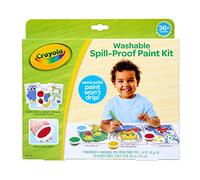 Crayola Spill Proof Paint Set, Washable Paint for Kids, Ages 3, 4, 5, 6