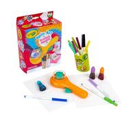 Crayola Spin Art Sticker Maker Machine, Create 42 Custom Stickers, Spiral Art Set for Kids, Arts & Crafts Kit, Toys & Gifts, Ages 6+