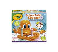 CRAYOLA Spin 'n' Swirl Oscar the Octopus | Place Multiple Pens in Oscars Arms and Watch Him Draw Spiral Art All by Himself!