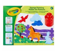 Crayola Sponge Painting, Multi-Coloured
