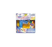 CRAYOLA Marker Airbrush | Turn Markers into Colourful Spray Art! | Includes 8 Washable Markers & Stencils for Kids Ages 6+