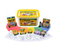 Crayola Super Art Coloring Kit (100+ Pcs) Arts & Crafts Set for Kids Coloring Supplies for Classrooms Gifts Styles Vary [Amazon Exclusive]
