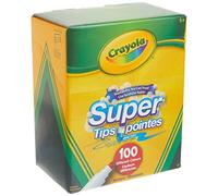 CRAYOLA Super Tips Washable Markers 100 Count