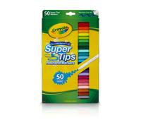 Crayola Super Tips Washable Markers Age 3+ - 50 Count