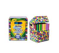 CRAYOLA Super Tips Washable Medium Tip Markers Pack of 150 Assorted Colours, All Different, Recommended Age: from 3 Years, 58-5152
