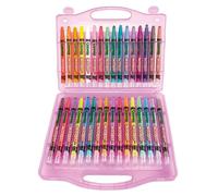 Crayola Twistables Crayons 32 Colours Carry Case Rainbow Neon Kids 4+