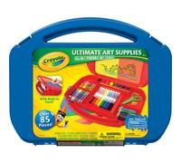 Crayola Ultimate Art Case With Easel Kids Art Set 85 Pieces Gift For Kids Ages 4 5 6 7 [Amazon Exclusive]