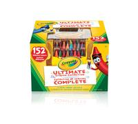 Crayola Ultimate Crayon Caddy with Lid and Sharpener 152 Crayons (520030)