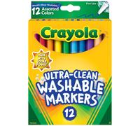 Crayola UltraClean Washable Markers CYO587813 12/pk