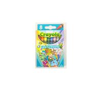 Crayola Uni-Crayons 8 Count Flip Top Box Unicorn Colors