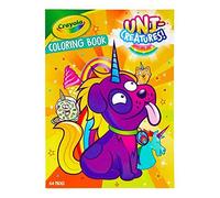 Crayola Uni-Creatures Coloring Book with Stickers