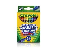 Crayola 52-6924 Washable Crayons, Multi-Colour