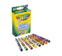 Crayola Washable Crayons School Supplies 24 Count