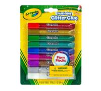 Crayola Washable Glitter Glue Pens, Pack of 9