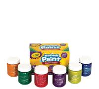 Crayola Washable Glitter Paint Bottles - 6 Pcs