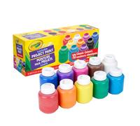 CRAYOLA Washable Kids Paint Set, 10 Colours, Children’s Paint for Arts & Crafts, Paper & Cardboard, Creative Painting, Age 3+