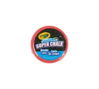 CRAYOLA Washable Outdoor Super Chalk - x1 Assorted Colours For Ages 4+