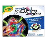 Crayola Washable Paint Pour Set 20pc Paint Set Gift for Kids 8 9 10 11
