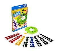 CRAYOLA Washable POP & Paint Palette | Includes 96 Disposable Colour Chips & Refillable Water Brush for Less Mess | Watercolour Paint Set for Kids Ages 4+