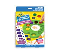CRAYOLA Washable Pop & Paint Watercolour Palette