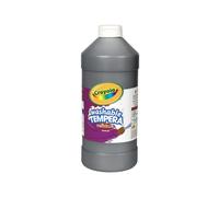 Artista II Washable Tempera Paint, Black, 32 oz