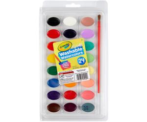 Crayola Washable Watercolors-24 colors 53-0524