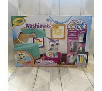 Crayola Washimals Pet Boutique Set - Colour And Wash Spray Pets - New