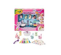 CRAYOLA - Washimals Pets 74-7515 Activity Set with Stickers in Pastel Colours, for Colouring and Bathing Baby Animals, Play and Gift for Children from 3 Years
